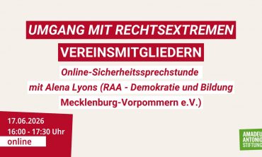 Umgang mit rechtsextremen Vereinsmitgliedern