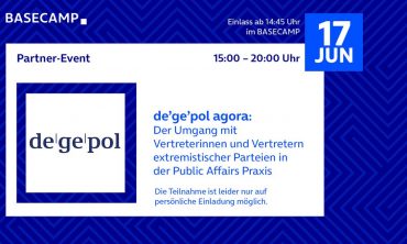 de’ge’pol agora: Umgang mit Vertreterinnen und Vertretern extremistischer Parteien in der Public Affairs Praxis