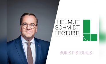 Boris Pistorius | Helmut Schmidt Lecture 2026