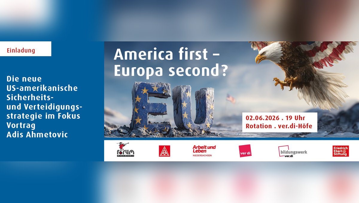 America first – Europa second? Die neue US-amerikanische Sicherheits- und Verteidigungsstrategie im Fokus