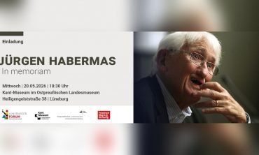 Jürgen Habermas – Gedenkveranstaltung