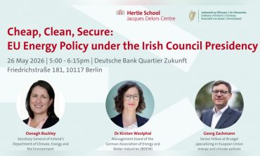 Cheap, Clean, Secure: EU Energy Policy under the Irish Council Presidency