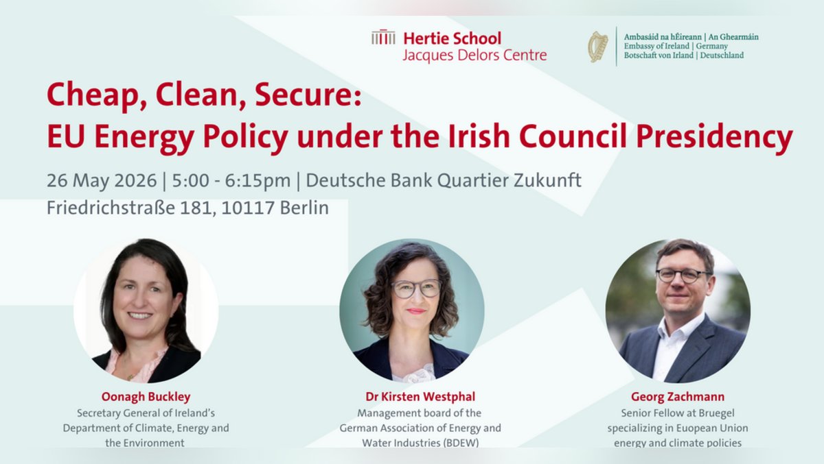Cheap, Clean, Secure: EU Energy Policy under the Irish Council Presidency