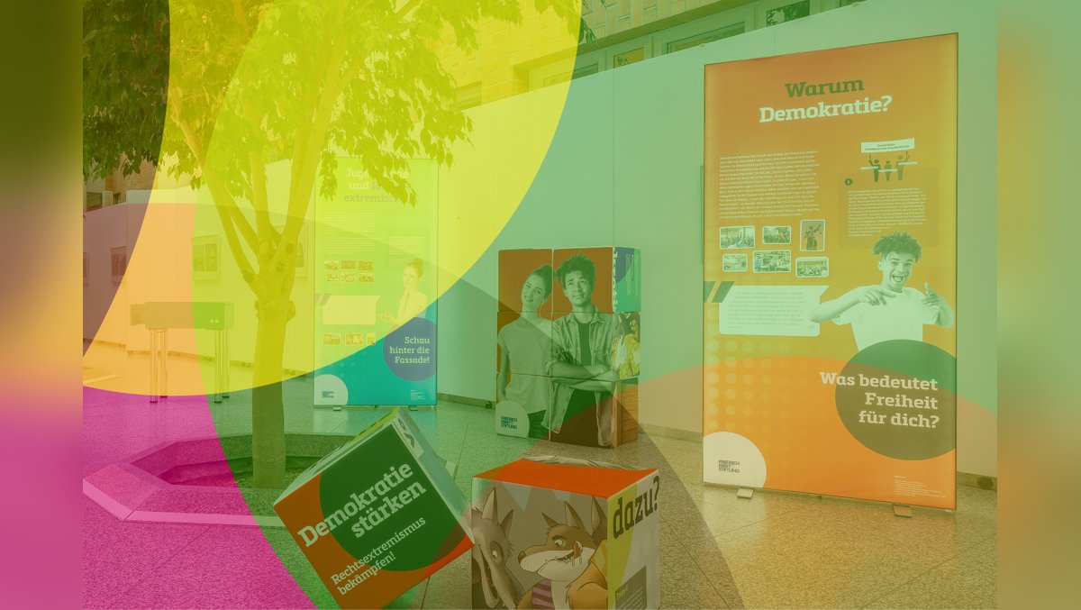 Ausstellung: Demokratie stärken – Rechtsextremismus bekämpfen