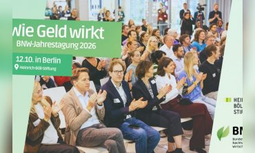 Wie Geld wirkt – Finanzierung für eine Wirtschaft mit Zukunft Jahrestagung des Bundesverbandes Nachhaltige Wirtschaft und der Heinrich-Böll-Stiftung