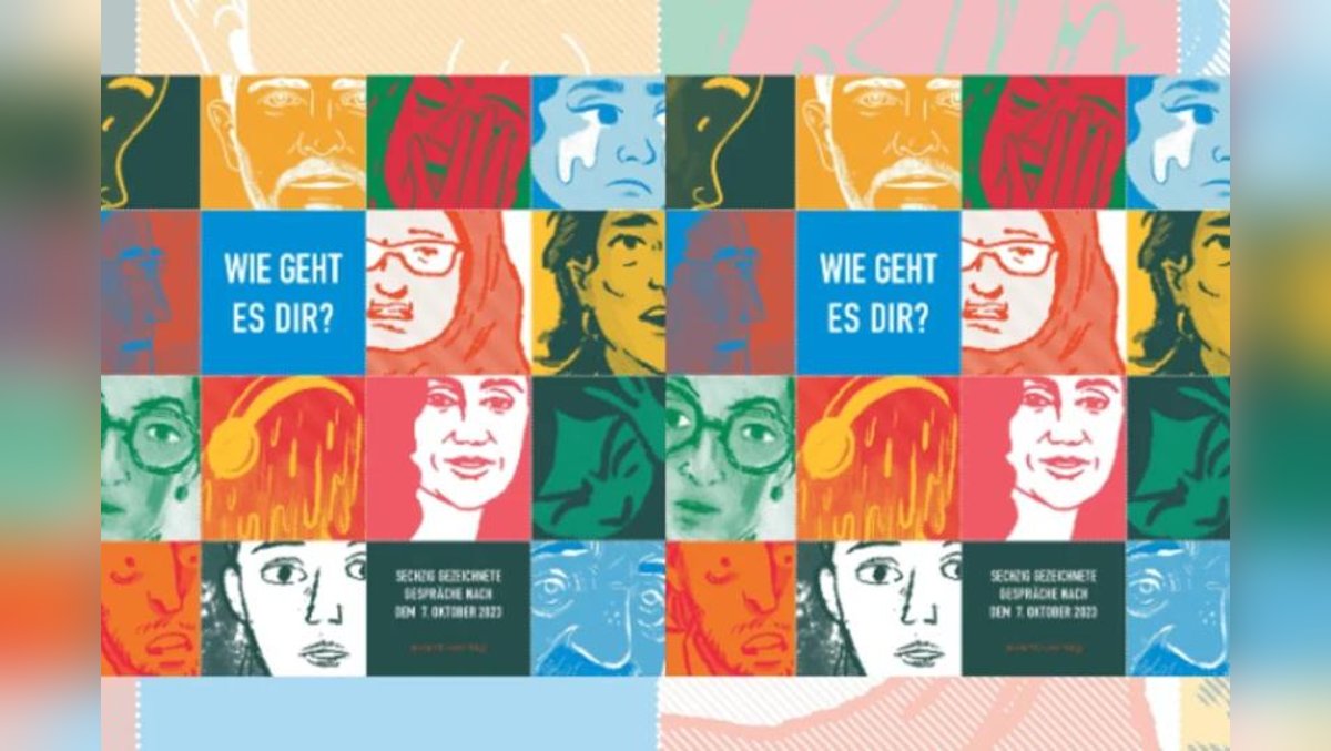 Künstler*innengespräch: Comic-Ausstellung WIE GEHT ES DIR? Gespräche nach dem 7. Oktober Zeichner*innen gegen Antisemitismus, Hass und Rassismus
