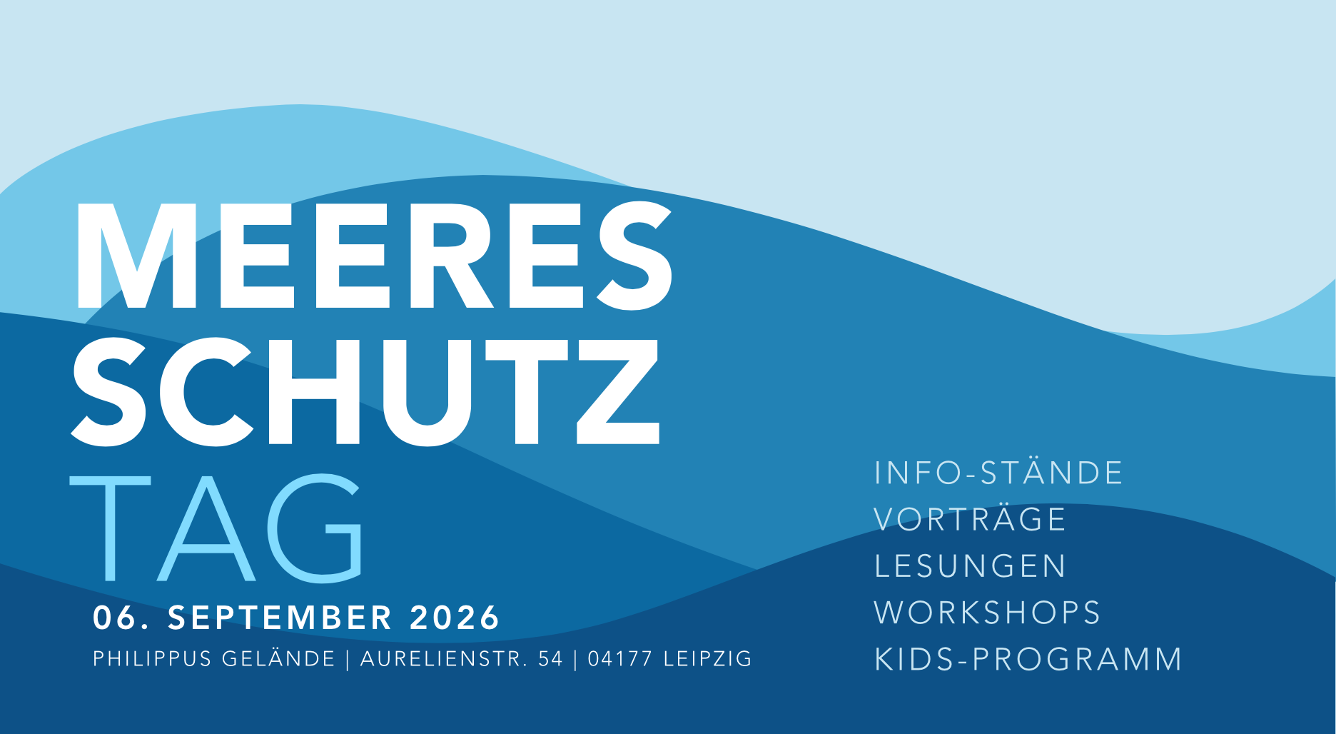 Meeresschutztag Leipzig