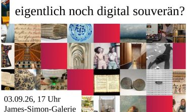 Digitale Souveränität im Kulturbereich
