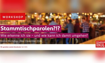 Stammtischparolen?!? – Wie erkenne ich sie und wie kann ich damit umgehen?