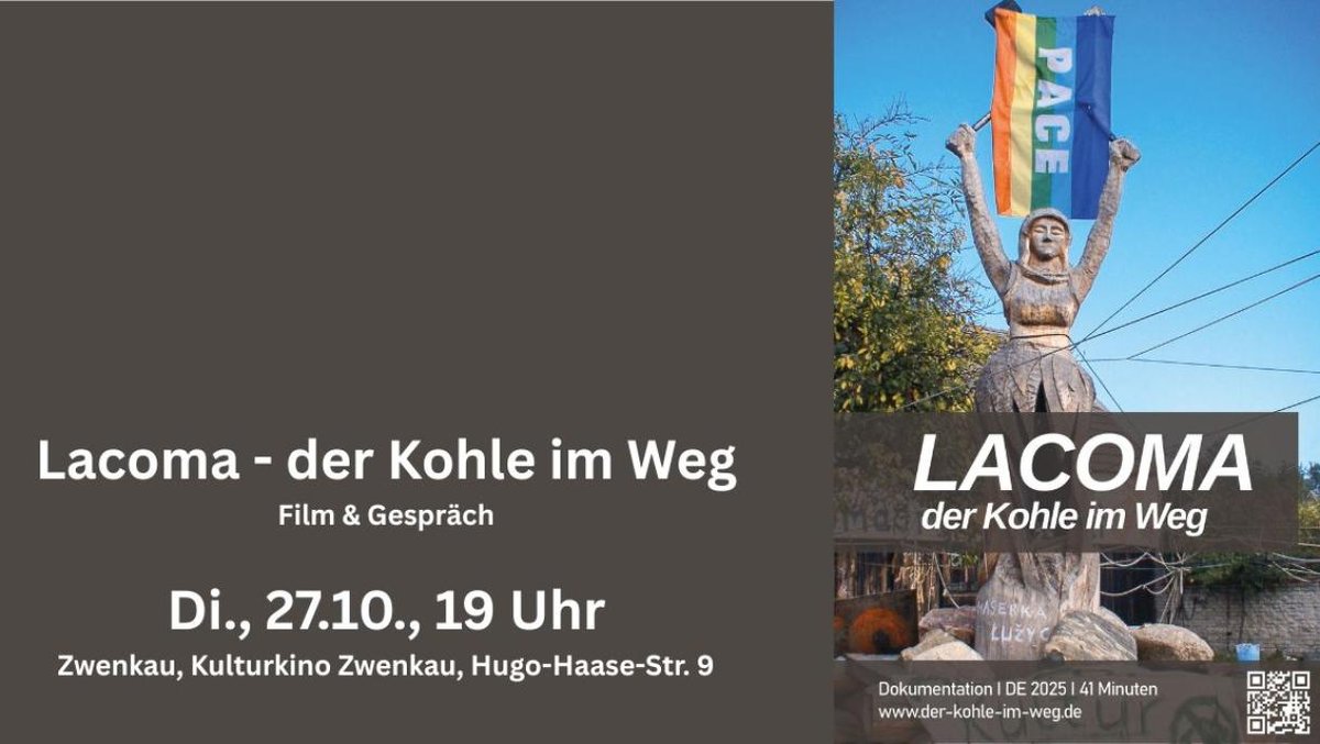 Lacoma – der Kohle im Weg Film mit anschließendem Gespräch in Zwenkau
