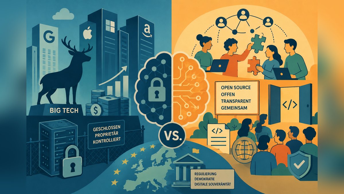 Web-Talk KI-konkret: Open Source gegen Big Tech – Wem gehört Künstliche Intelligenz?
