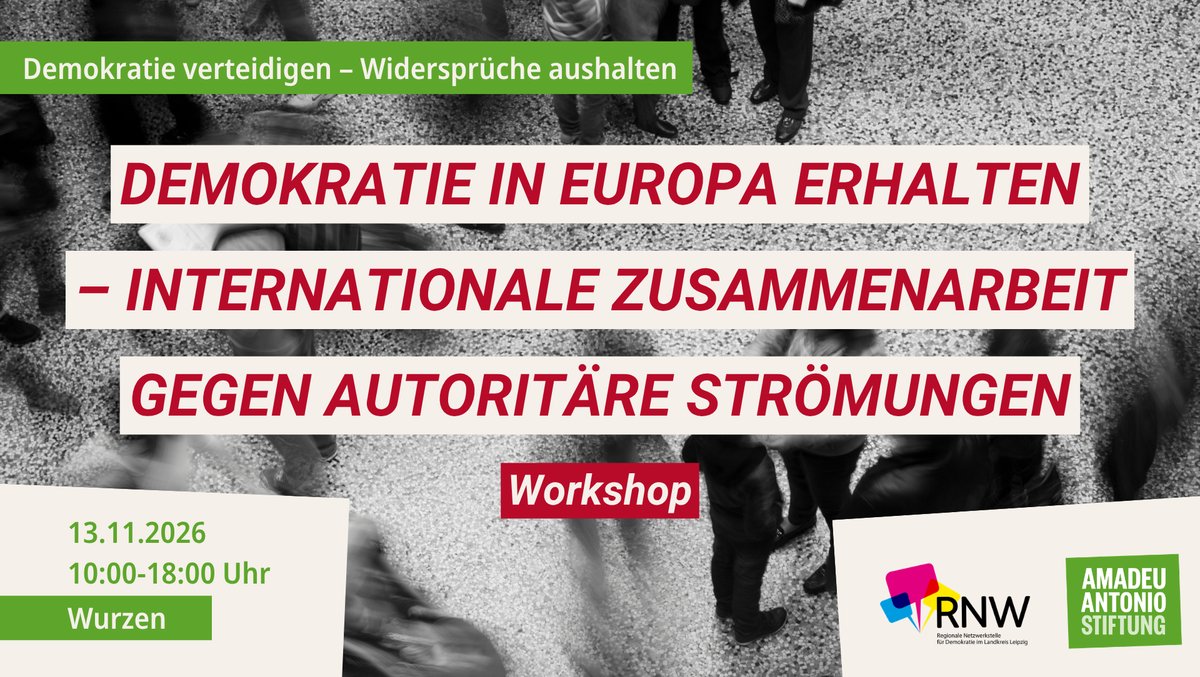 Demokratie in Europa erhalten – Wege zu internationaler Zusammenarbeit gegen autoritäre Strömungen
