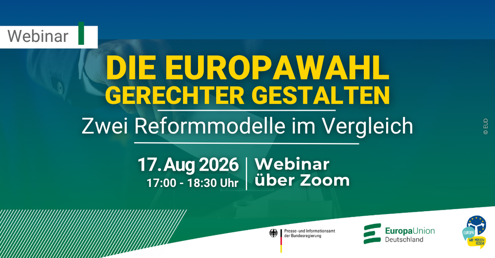 Die Europawahl gerechter gestalten: Zwei Reformmodelle im Vergleich