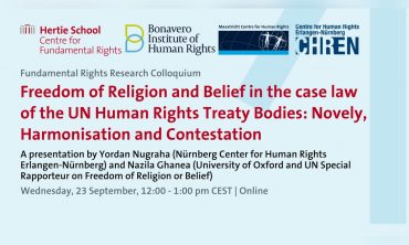 Freedom of Religion and Belief in the case law of the UN Human Rights Treaty Bodies: Novely, Harmonisation and Contestation