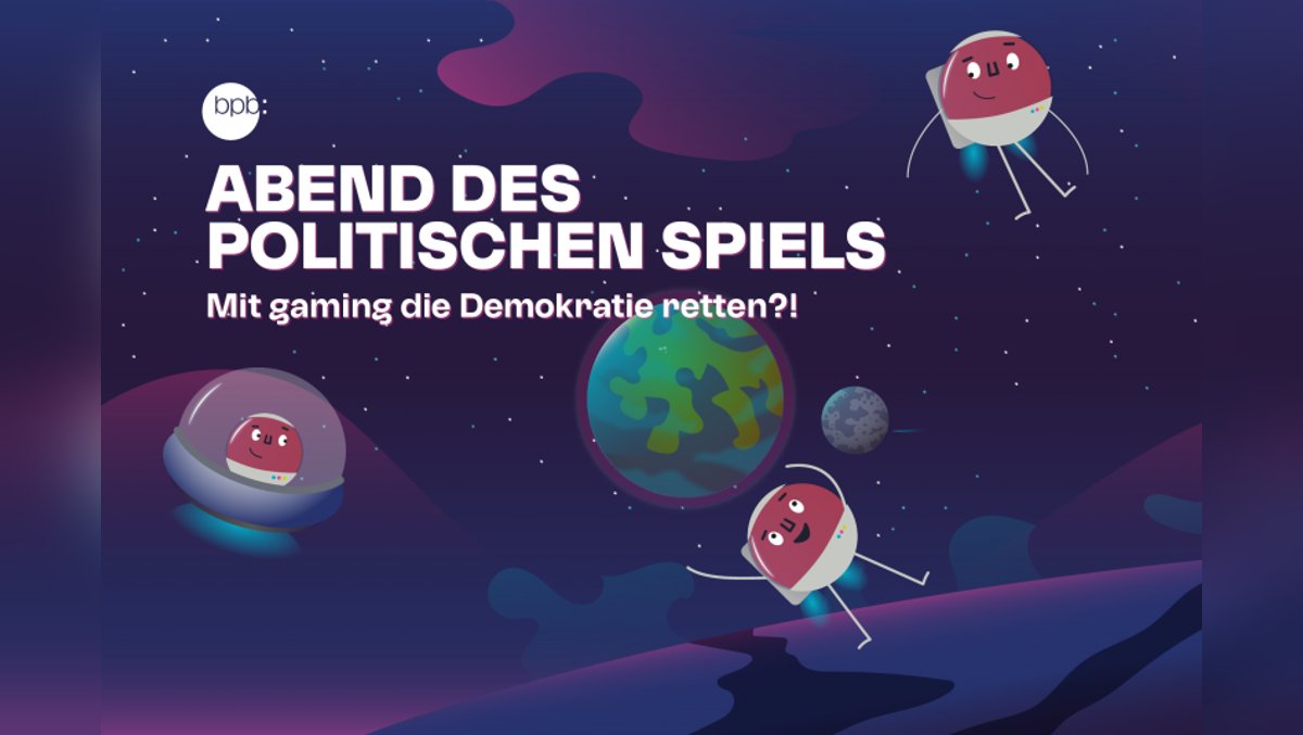 Abend des politischen Spiels