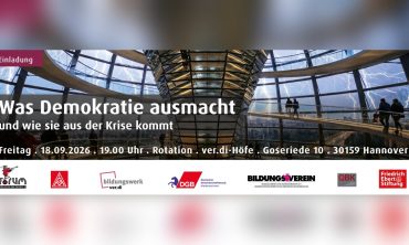 Was Demokratie ausmacht- und wie sie aus der Krise kommt