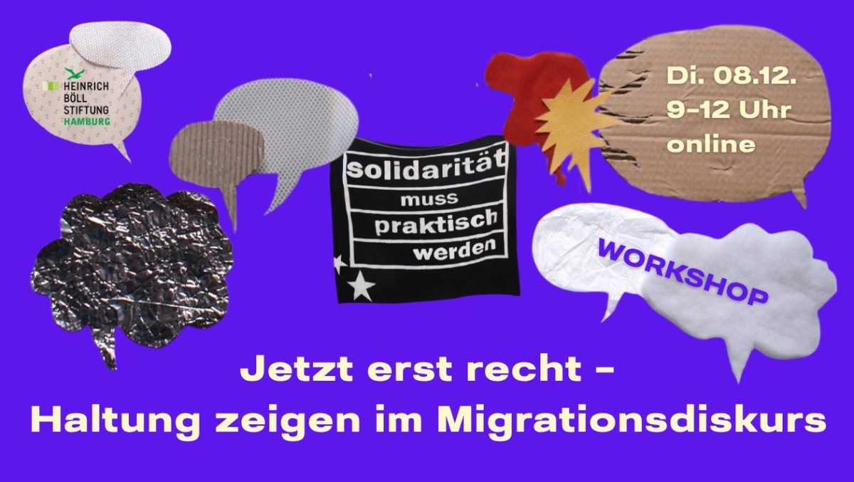 Jetzt erst recht Haltung zeigen im Migrationsdiskurs