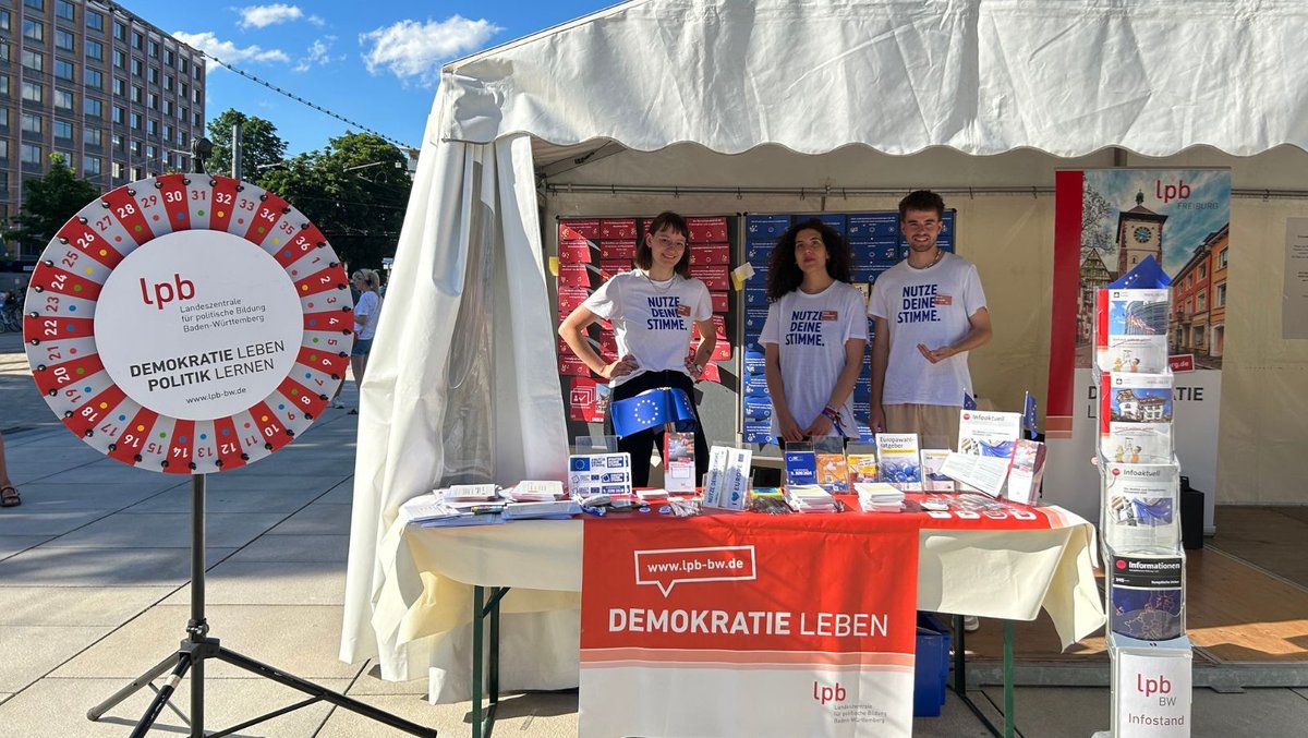 Infostand „Markt der Zivilgesellschaft“ Lörrach