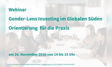 Gender-Lens Investing im Globalen Süden. Orientierung für die Praxis