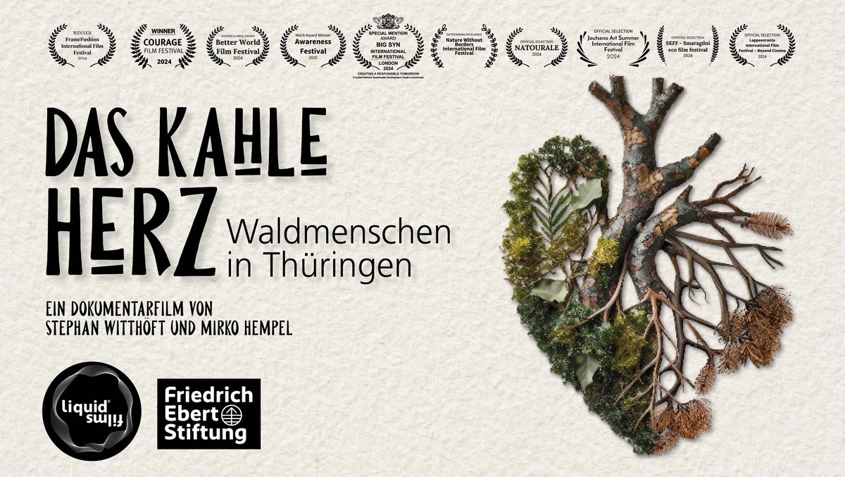 „Das kahle Herz – Waldmenschen in Thüringen“ Film und Gespräch