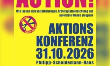 Aktionskonferenz „Kürzen nicht mit uns“
